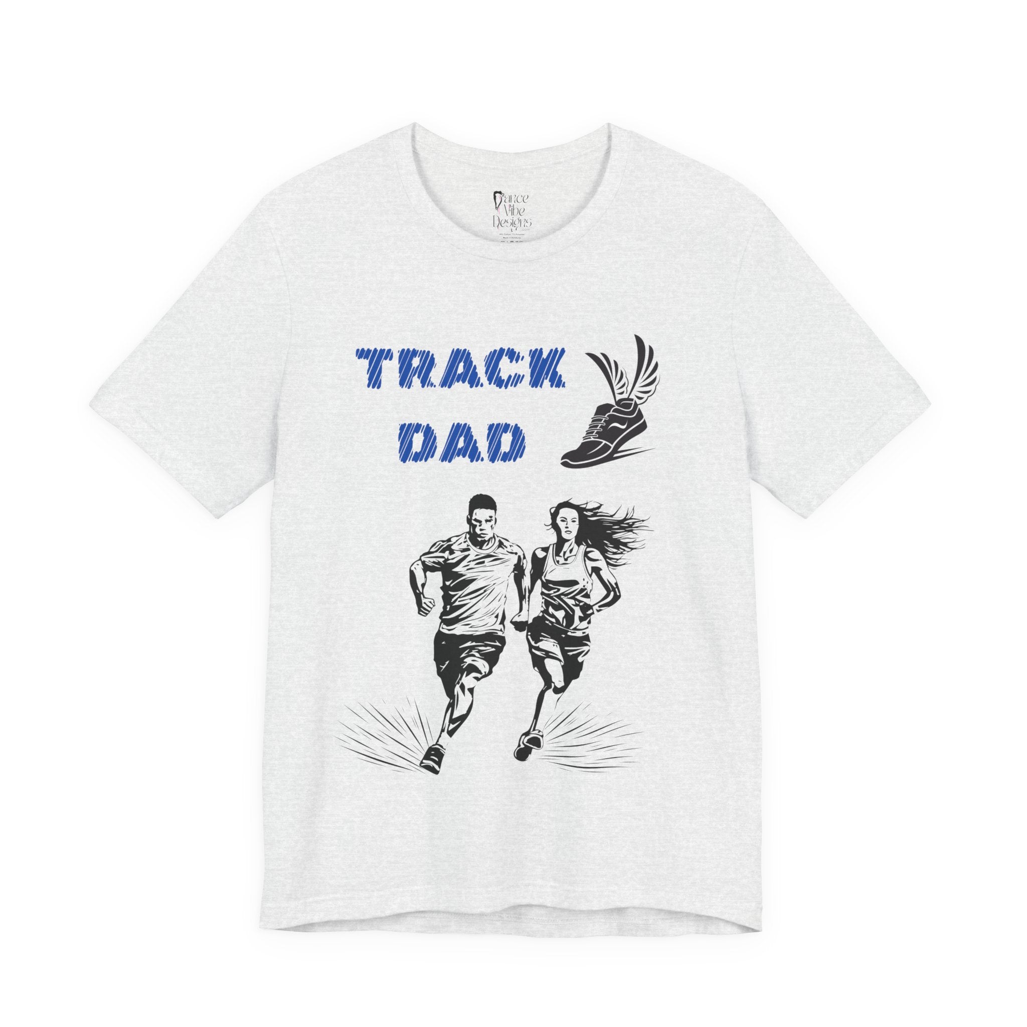 Adult Dad Track Graphic T-Shirt