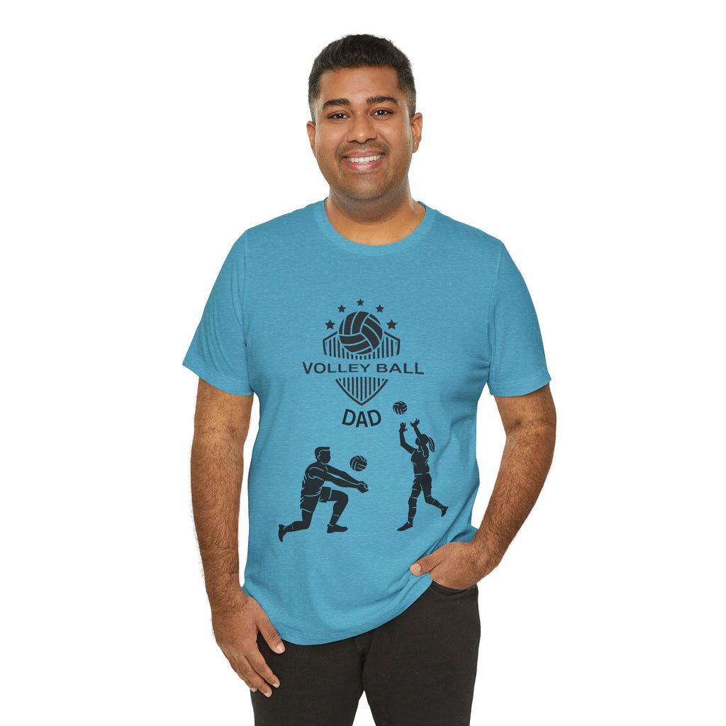 Adult Dad Volleyball Graphic T-Shirt