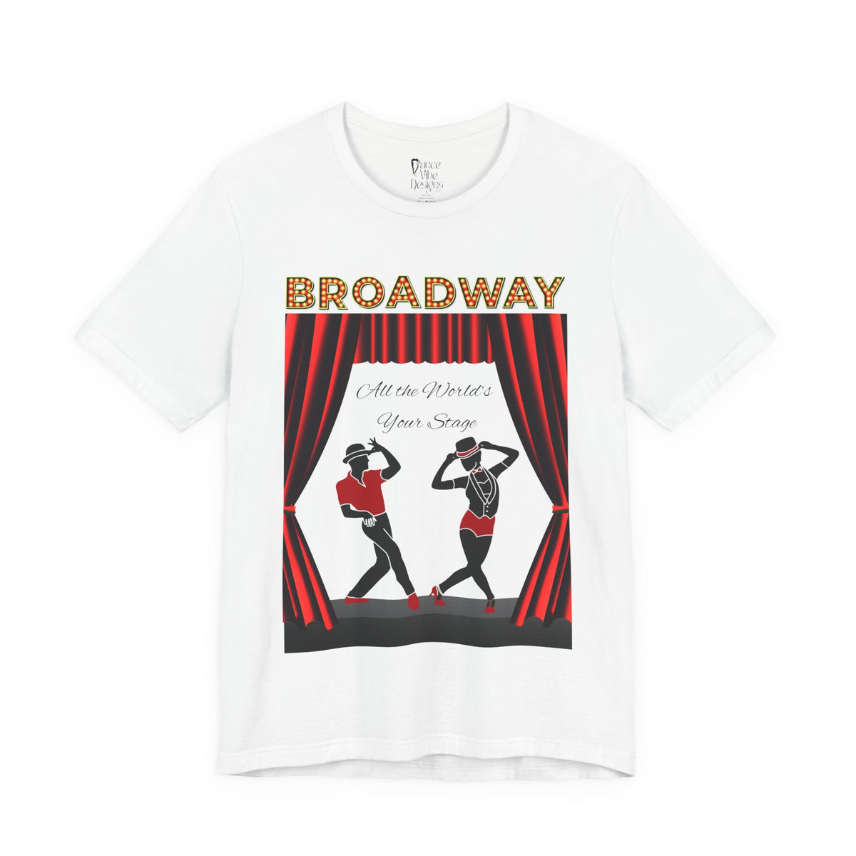 Adult Broadway Dance Graphic T-Shirt
