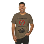 Adult Funny I Don't Dance I Finance Dad Graphic T-Shirt