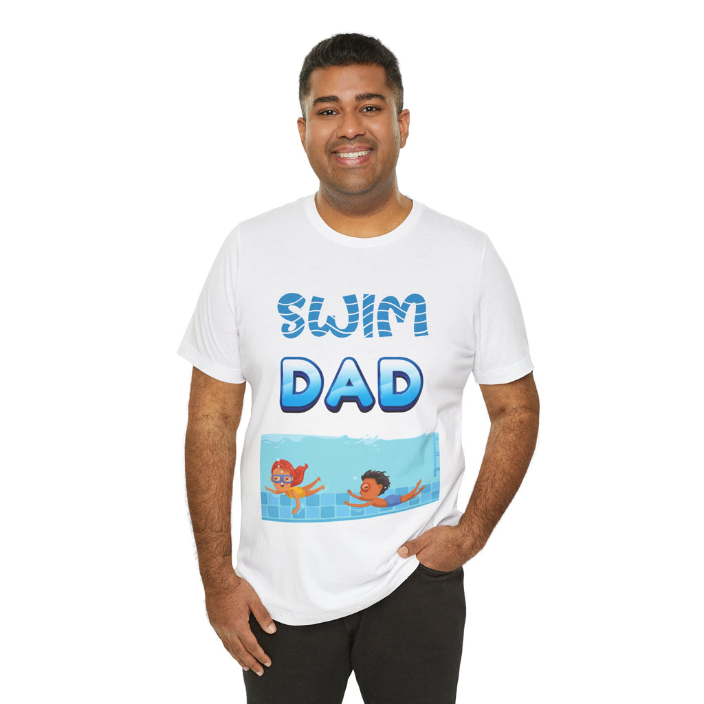 Adult Dad Swim Graphic T-Shirt