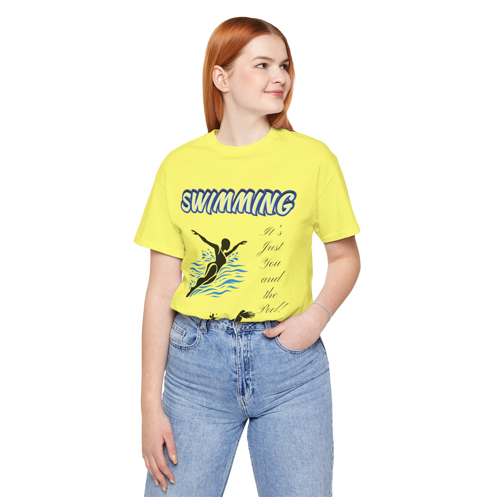 Adult Swim It's Just You and The Pool Graphic T-Shirt