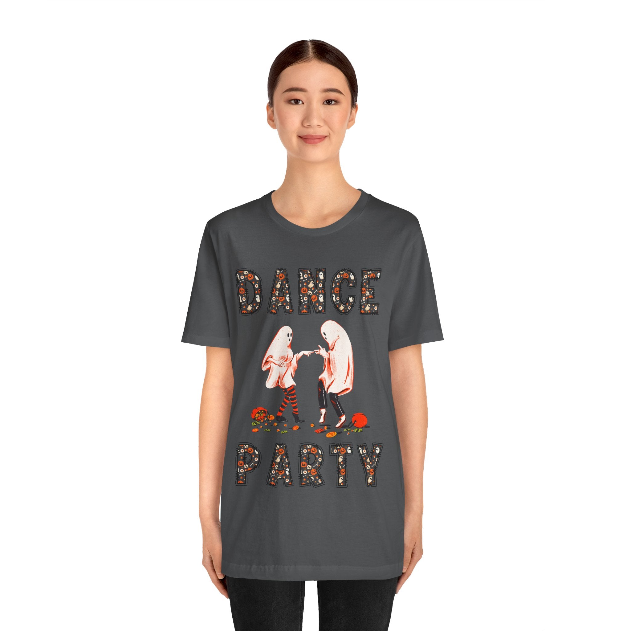Adult Halloween Dance Party Graphic T-Shirt