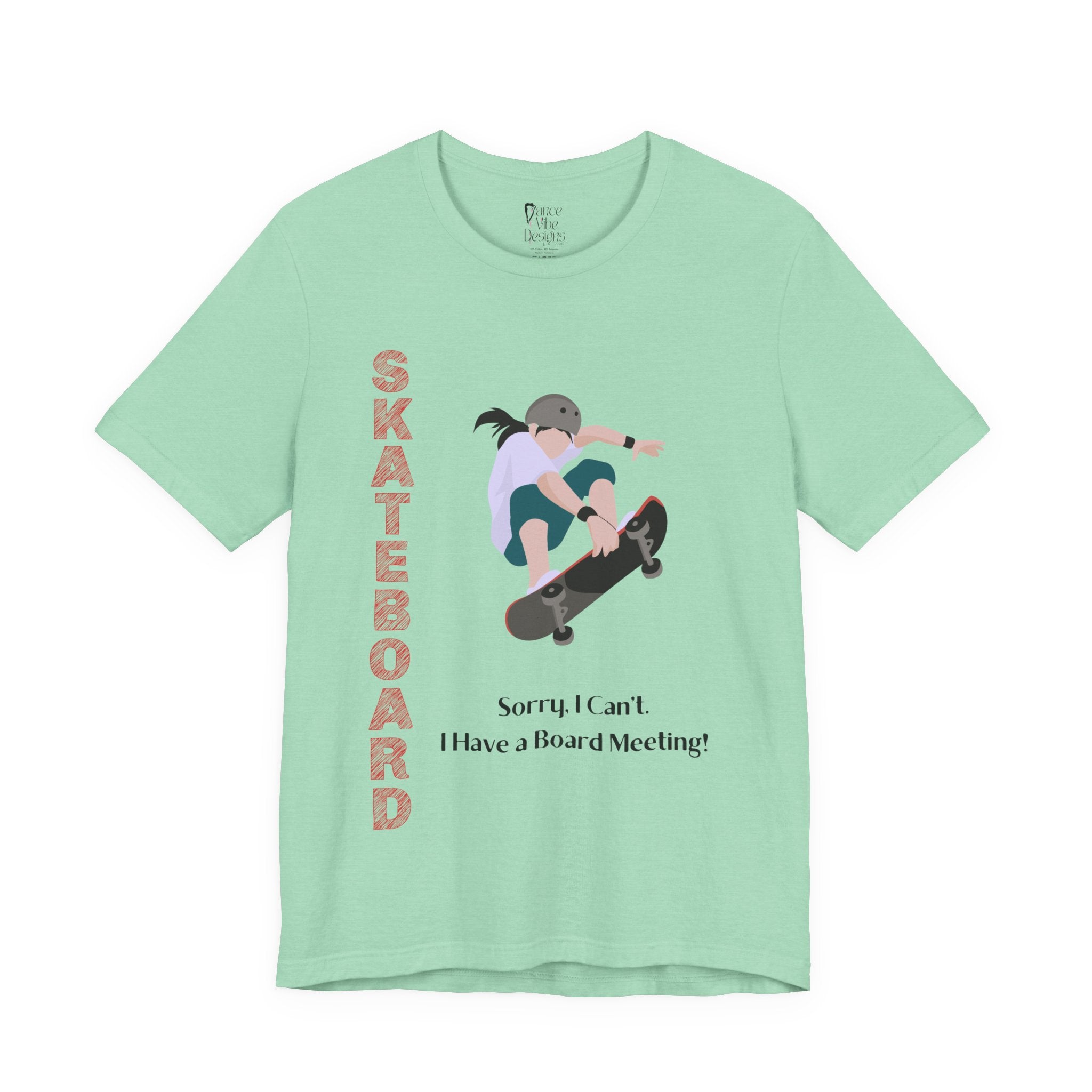 Adult Skateboard Female Graphic T-Shirt