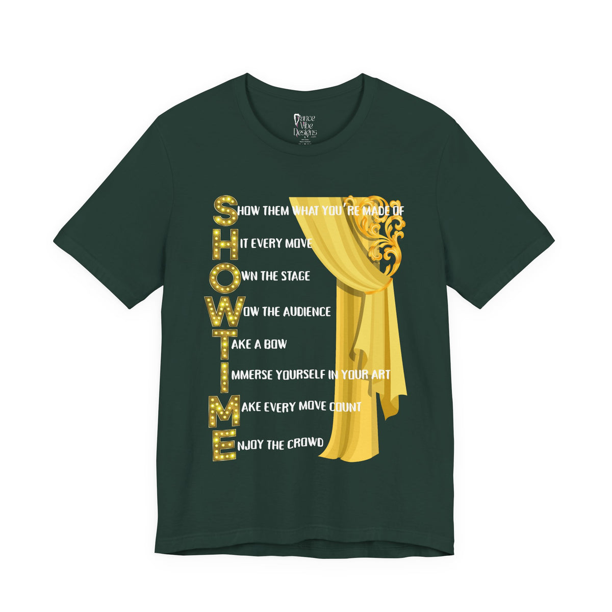 Adult Showtime Dance Graphic T-Shirt