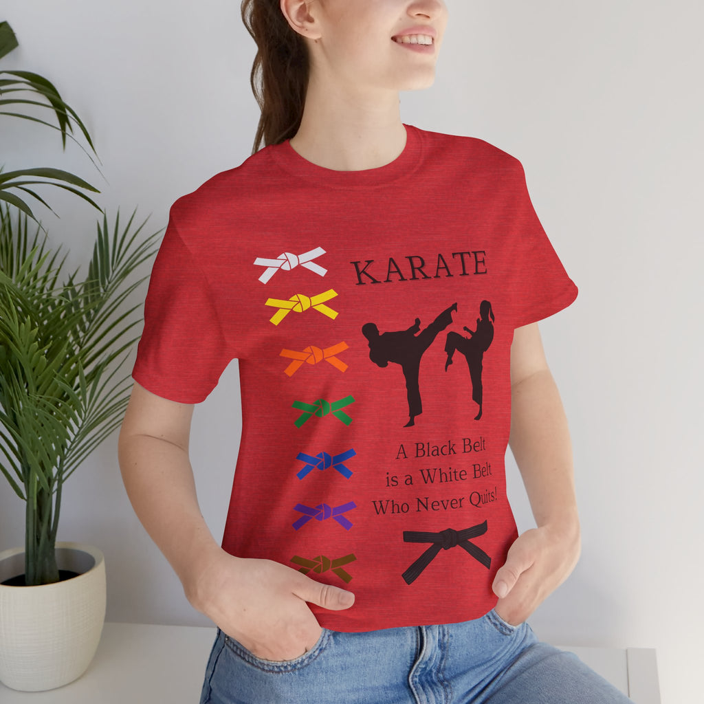 Adult Karate Belts Graphic T-Shirt
