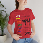 Adult Karate Belts Graphic T-Shirt