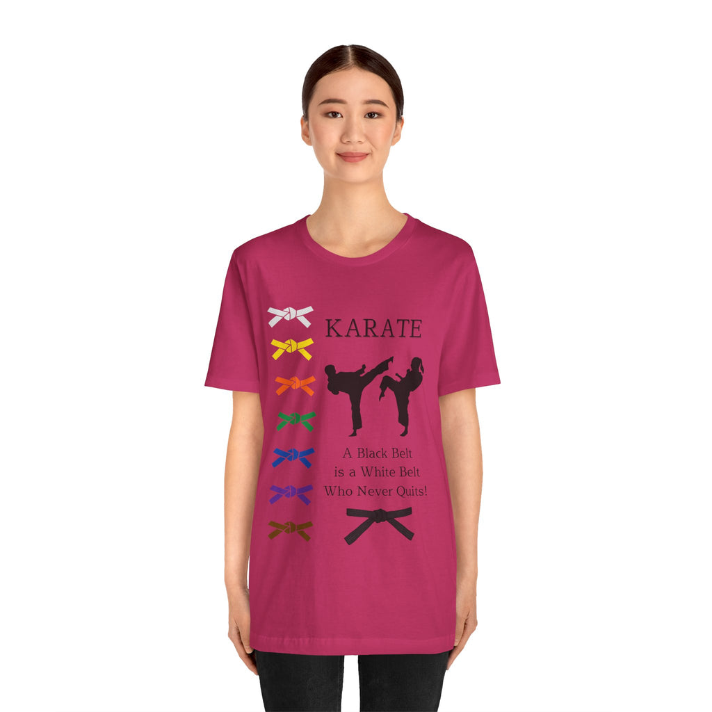 Adult Karate Belts Graphic T-Shirt