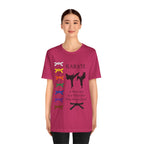 Adult Karate Belts Graphic T-Shirt