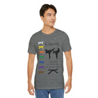 Adult Karate Belts Graphic T-Shirt