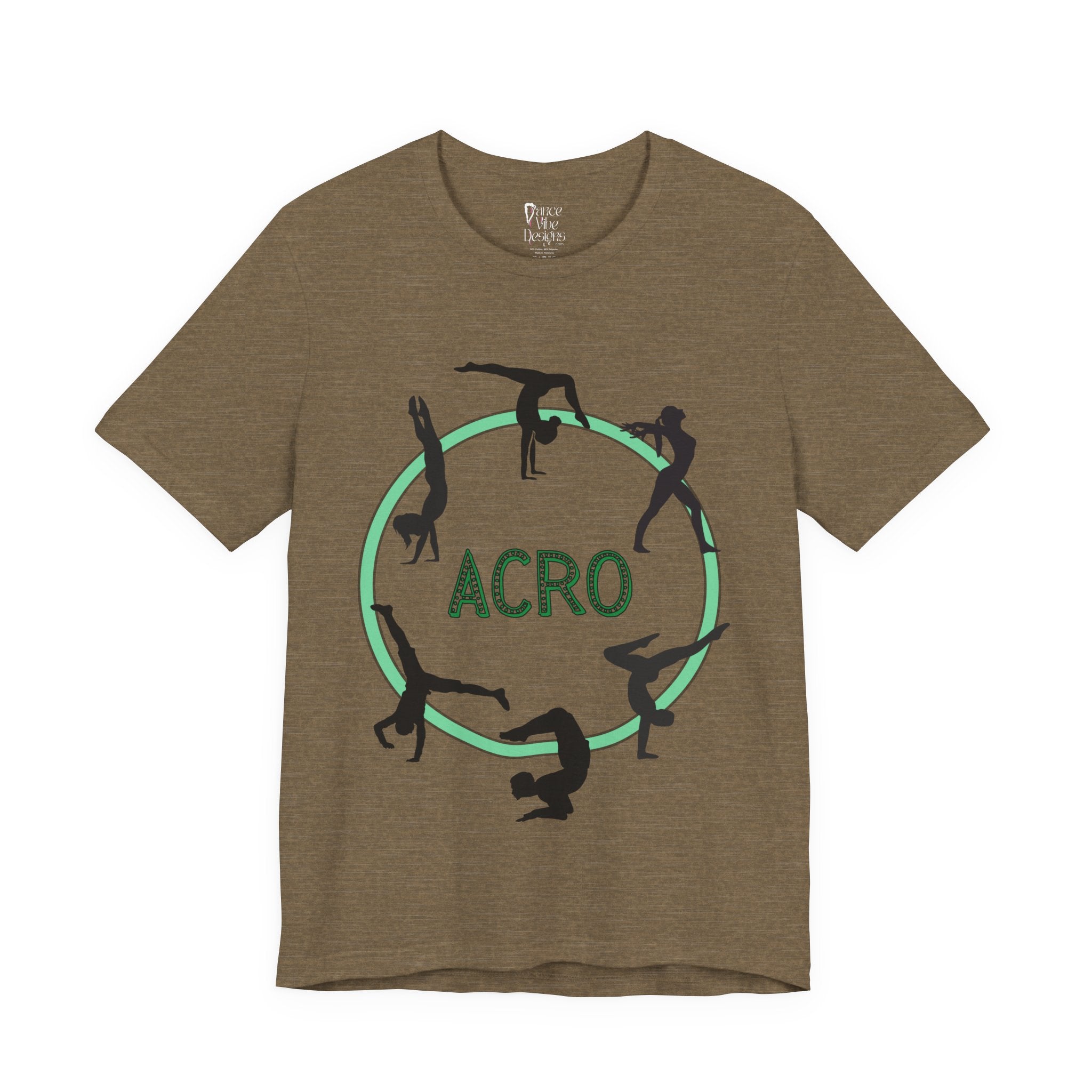 Adult Acro Gymnastics Graphic T-Shirt