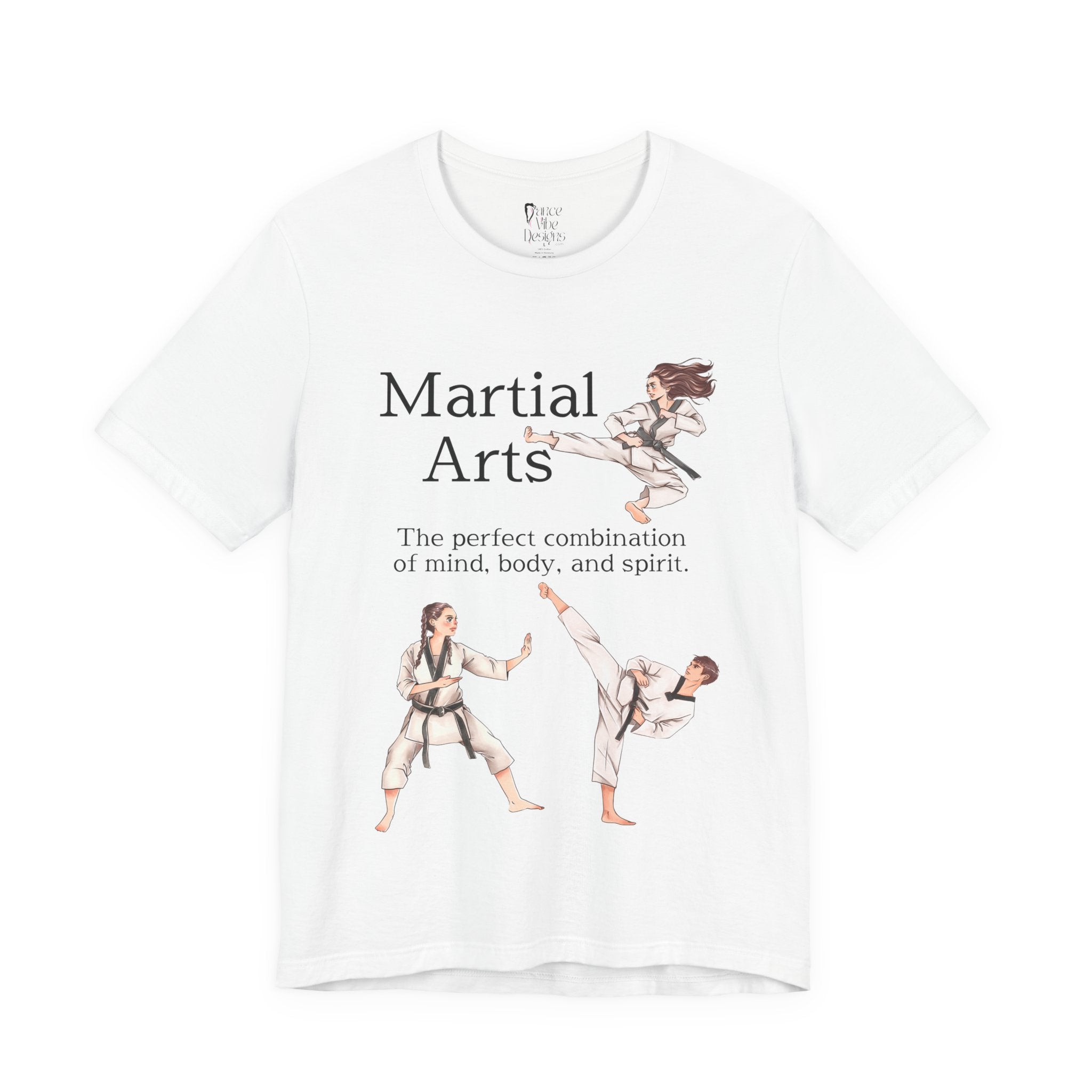 Adult Martial Arts Graphic T-Shirt