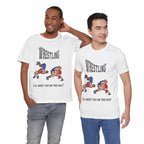 Adult Wrestling I'll Meet You On The Mat Graphic T-Shirt