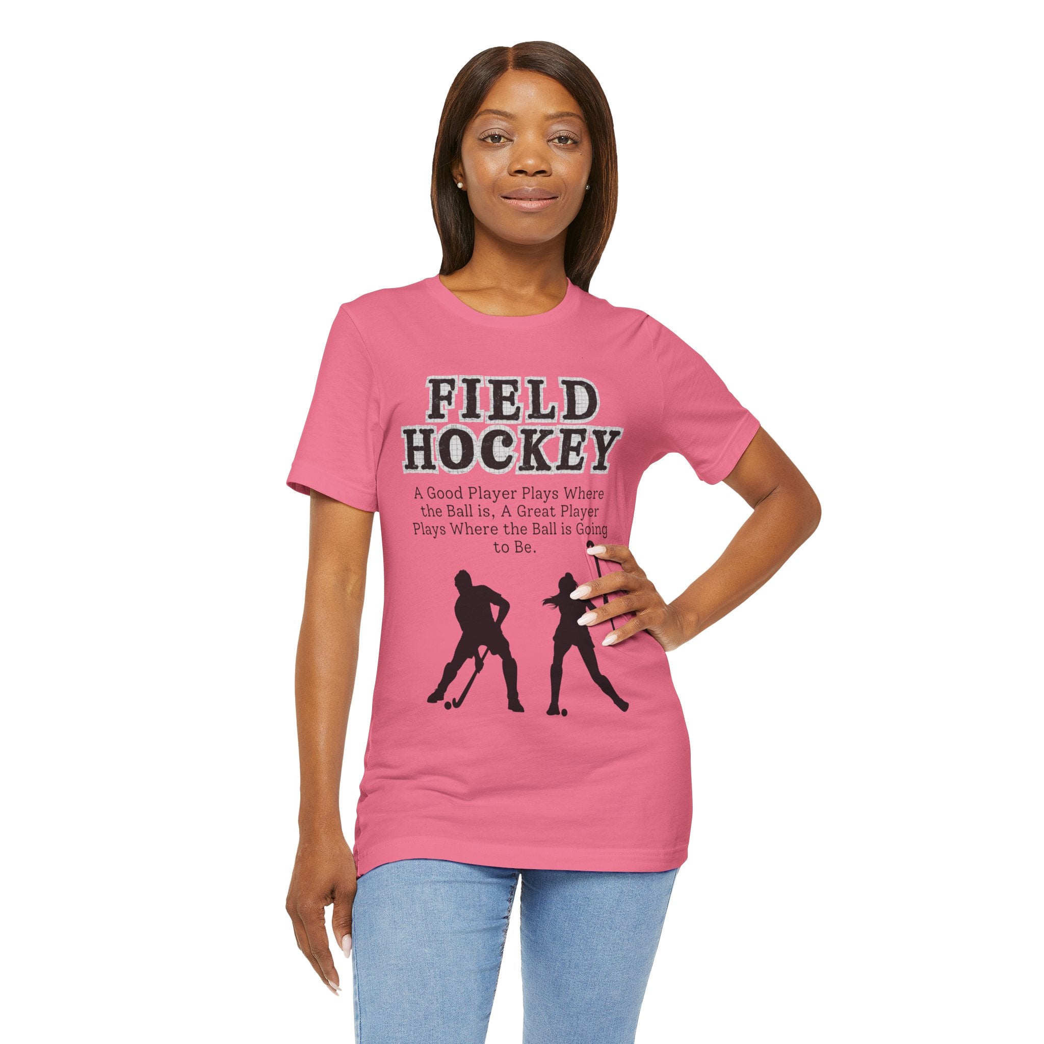 Adult Field Hockey Graphic T-Shirt