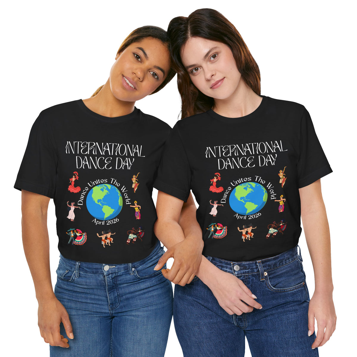 Adult International Dance Day Graphic T-Shirt