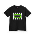 Front view of a Beetlejuice inspired Halloween Brother t-shirt in black.