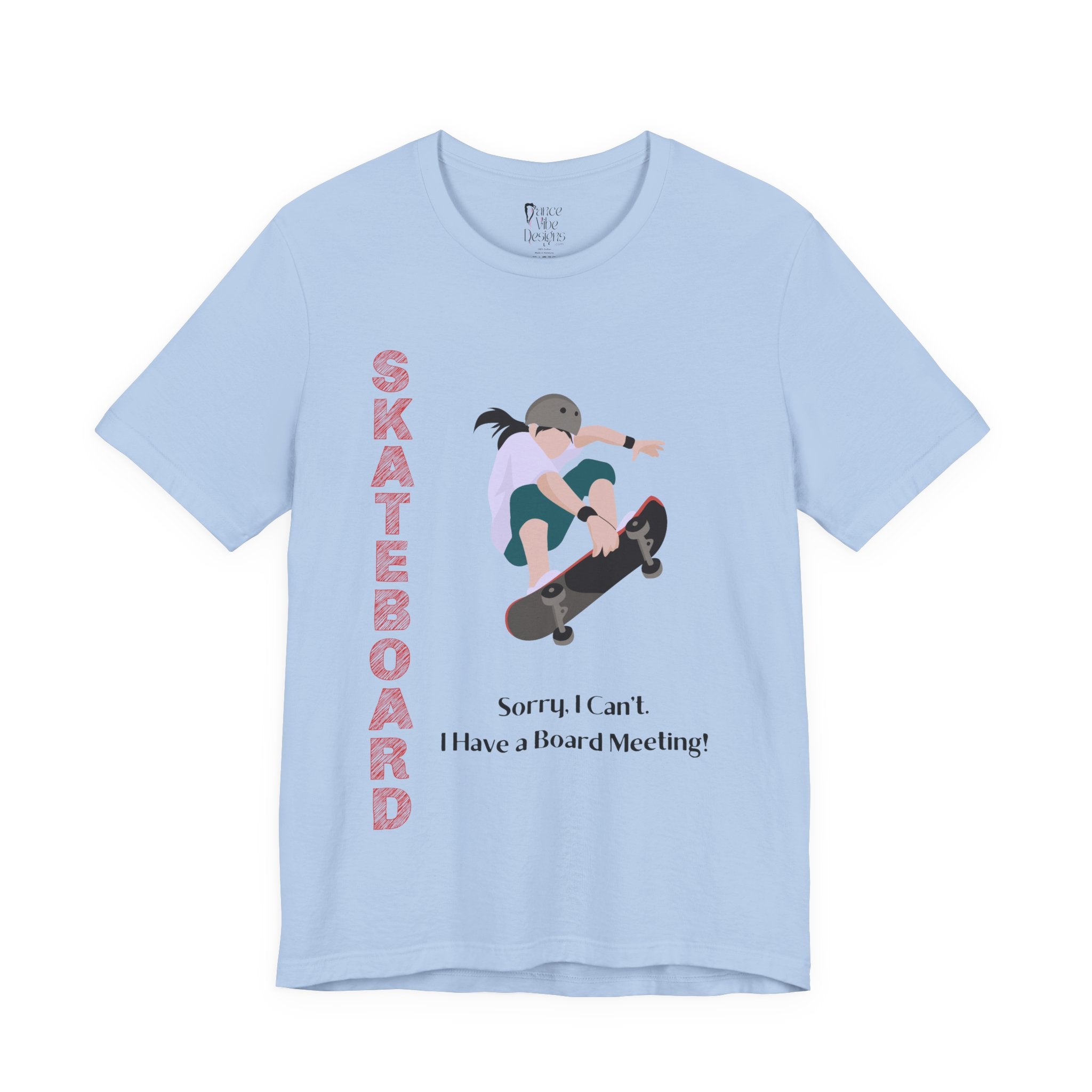 Adult Skateboard Female Graphic T-Shirt