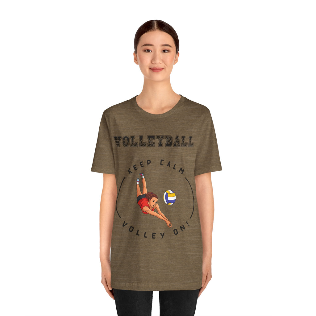 Adult Volleyball Female Graphic T-Shirt