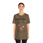 Adult Volleyball Female Graphic T-Shirt