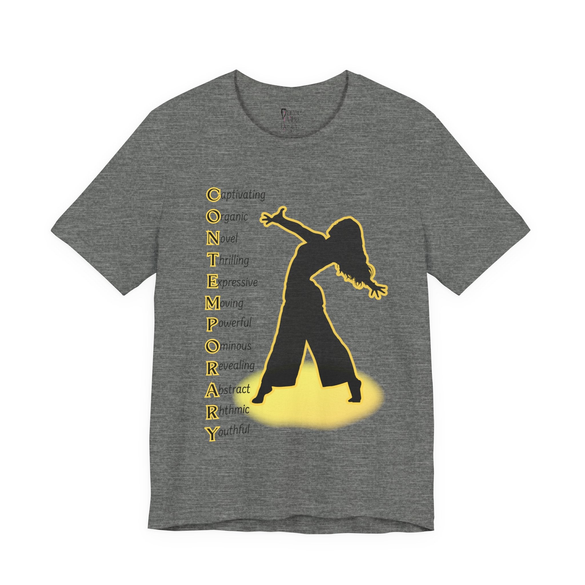 Adult Contemporary Modern Dance Spotlight Graphic T-Shirt