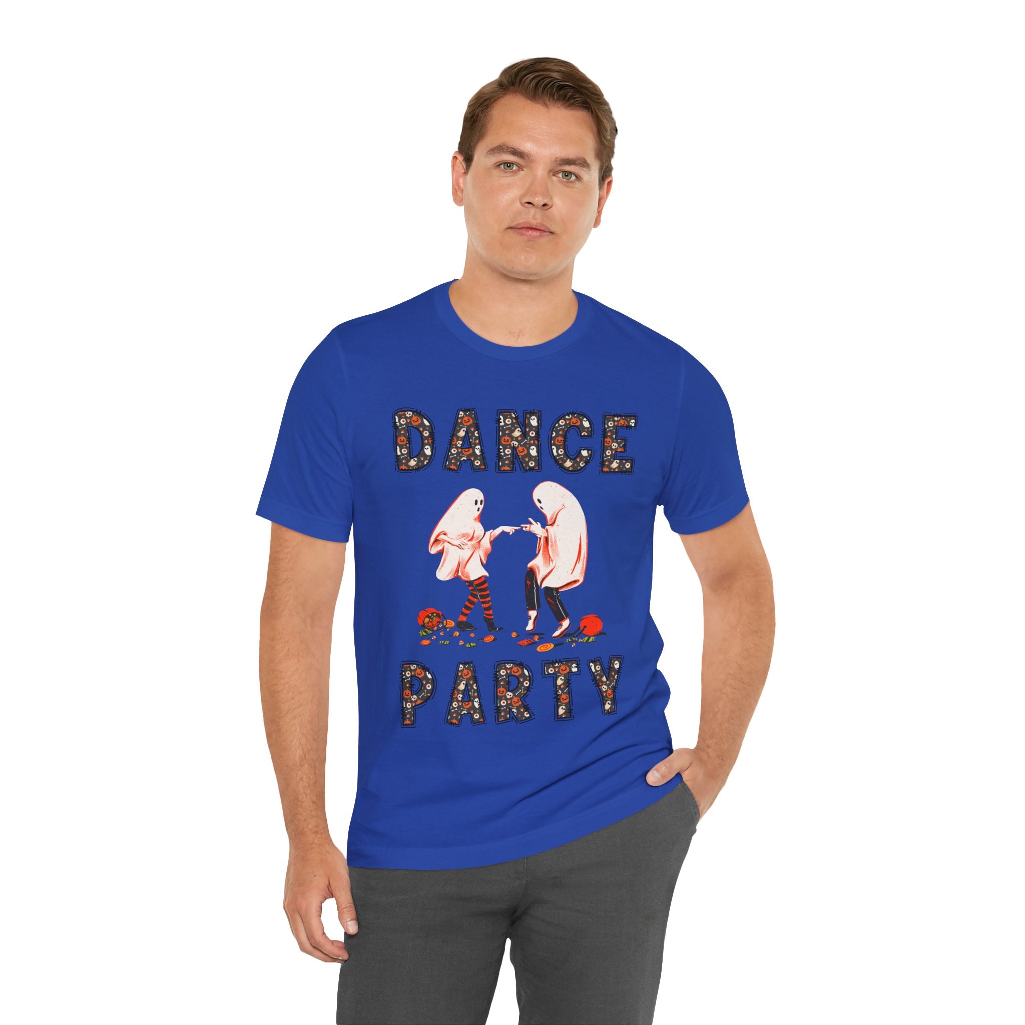 Adult Halloween Dance Party Graphic T-Shirt
