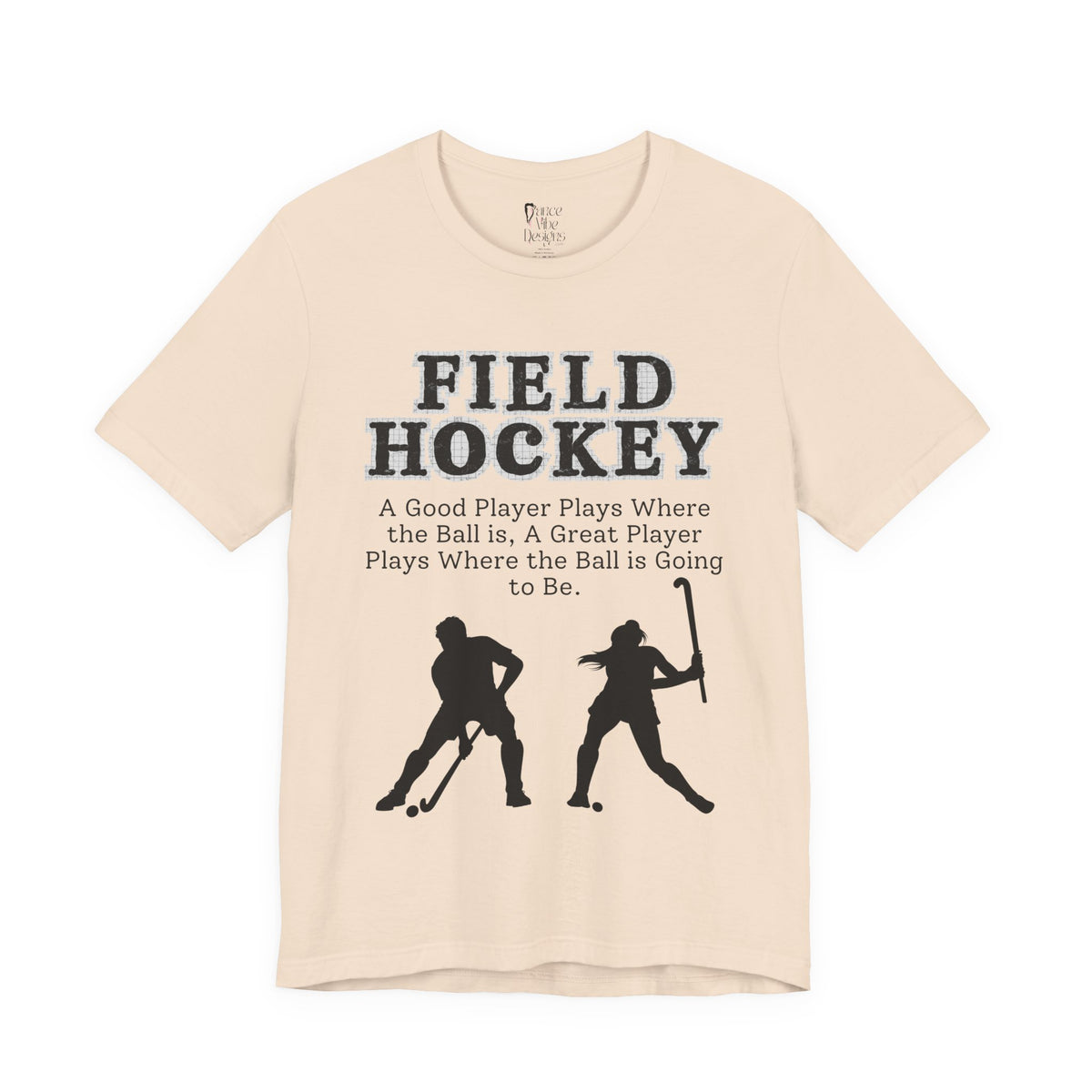 Adult Field Hockey Graphic T-Shirt