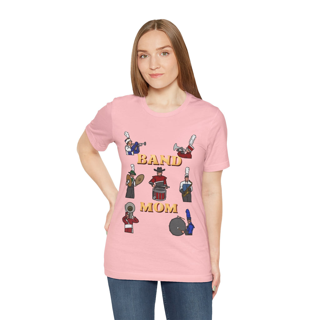 Adult Mom Drumline Graphic T-Shirt