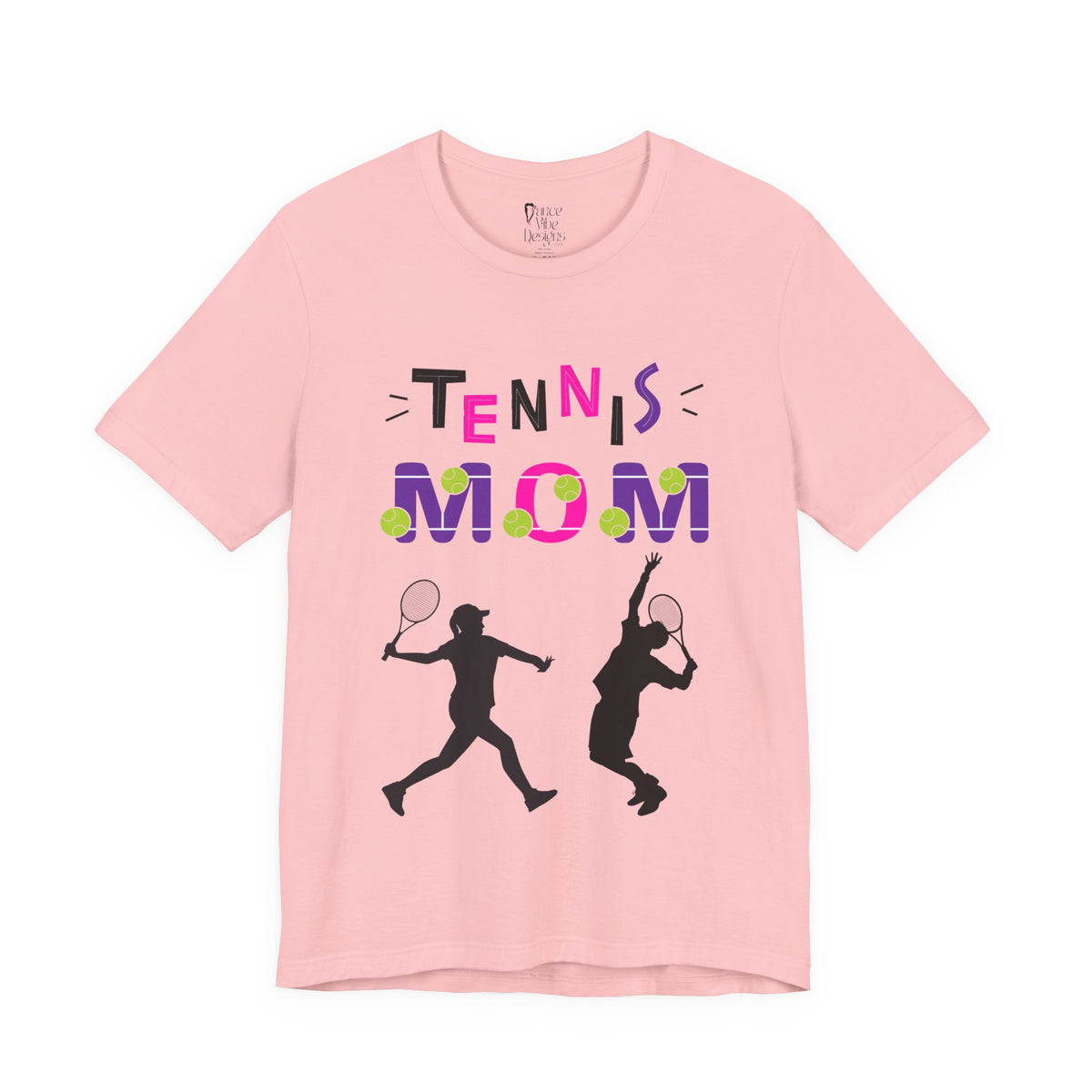 Adult Mom Tennis Graphic T-Shirt