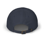 Navy classic dad cap hat Back view