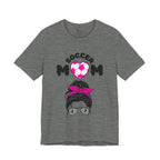 Adult Mom Soccer Graphic T-Shirt
