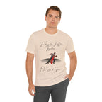 Adult Finding Rhythm Together Ballroom Latin Dance Couple Graphic T-Shirt