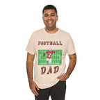 Adult Dad Football Graphic T-Shirt