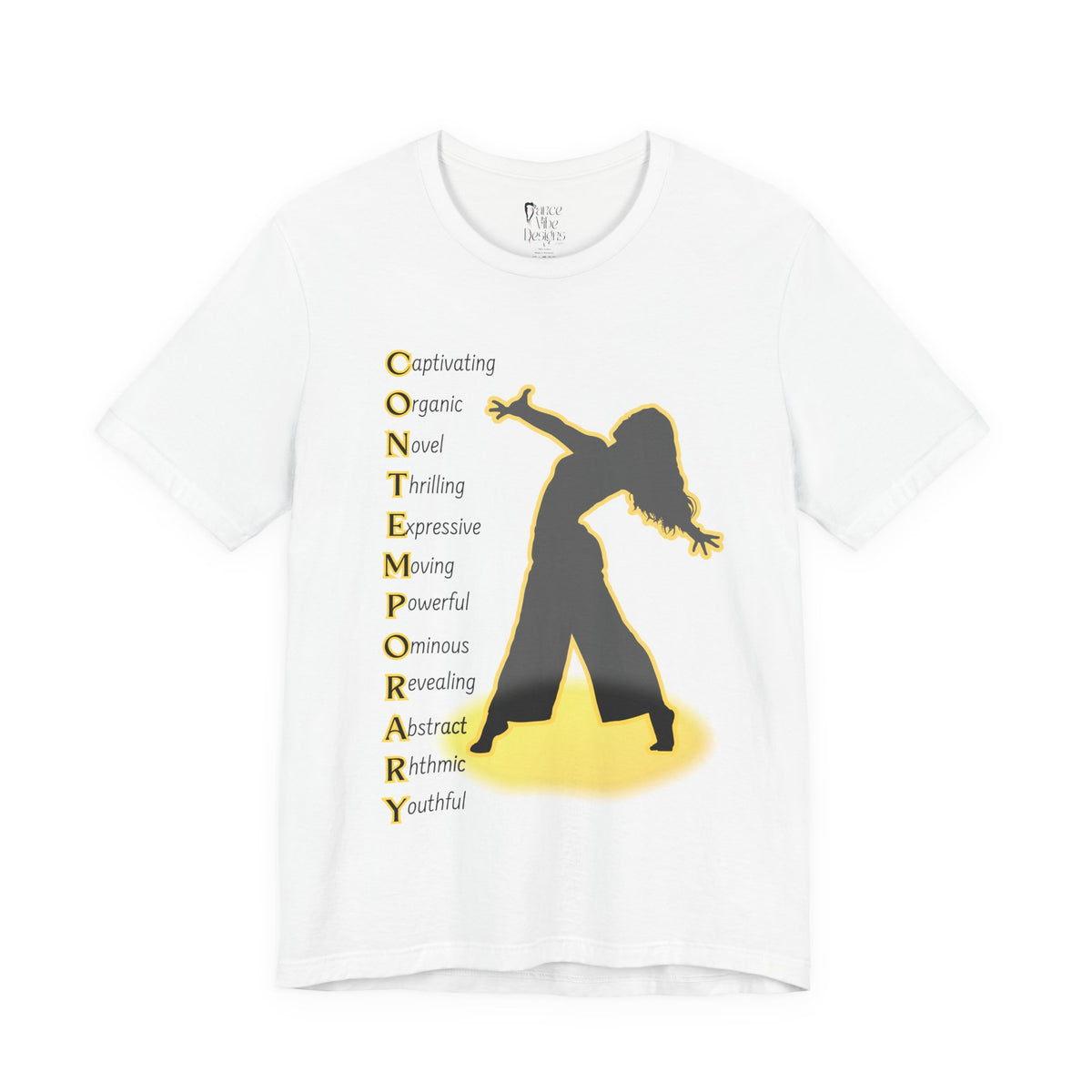 Adult Contemporary Modern Dance Spotlight Graphic T-Shirt