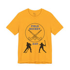 Adult Dad Field Hockey Graphic T-Shirt