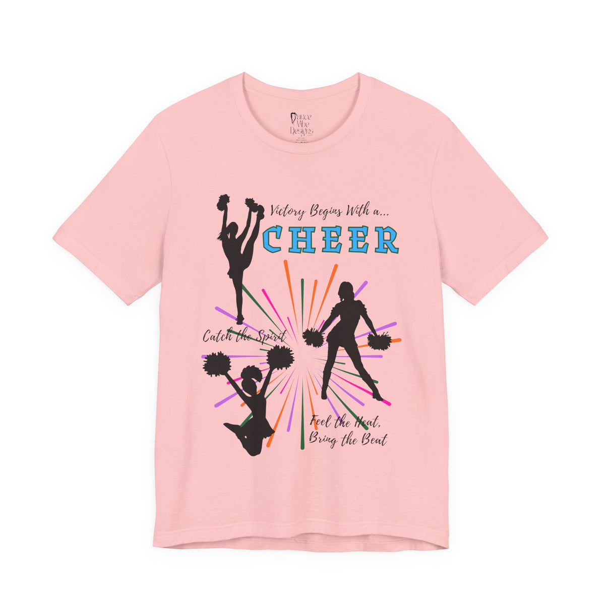 Adult Cheer Catch the Spirit Graphic T-Shirt