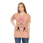 Adult Mom Field Hockey Graphic T-Shirt