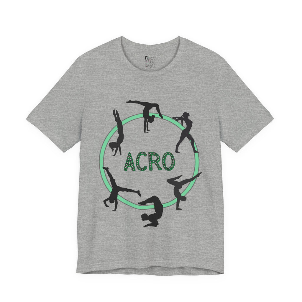 Adult Acro Gymnastics Graphic T-Shirt