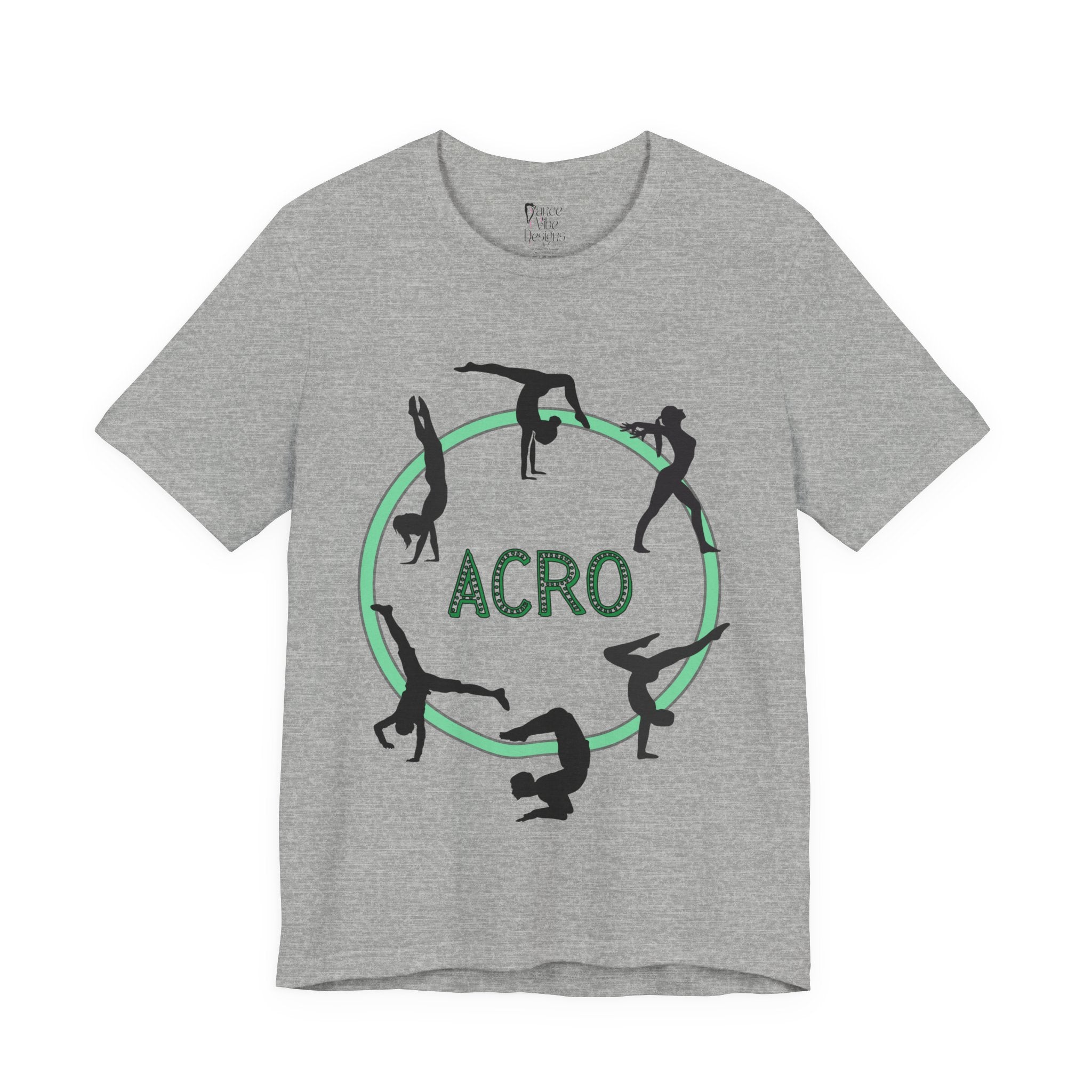 Adult Acro Gymnastics Graphic T-Shirt