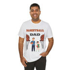 Adult Dad Basketball Daughter Graphic T-Shirt
