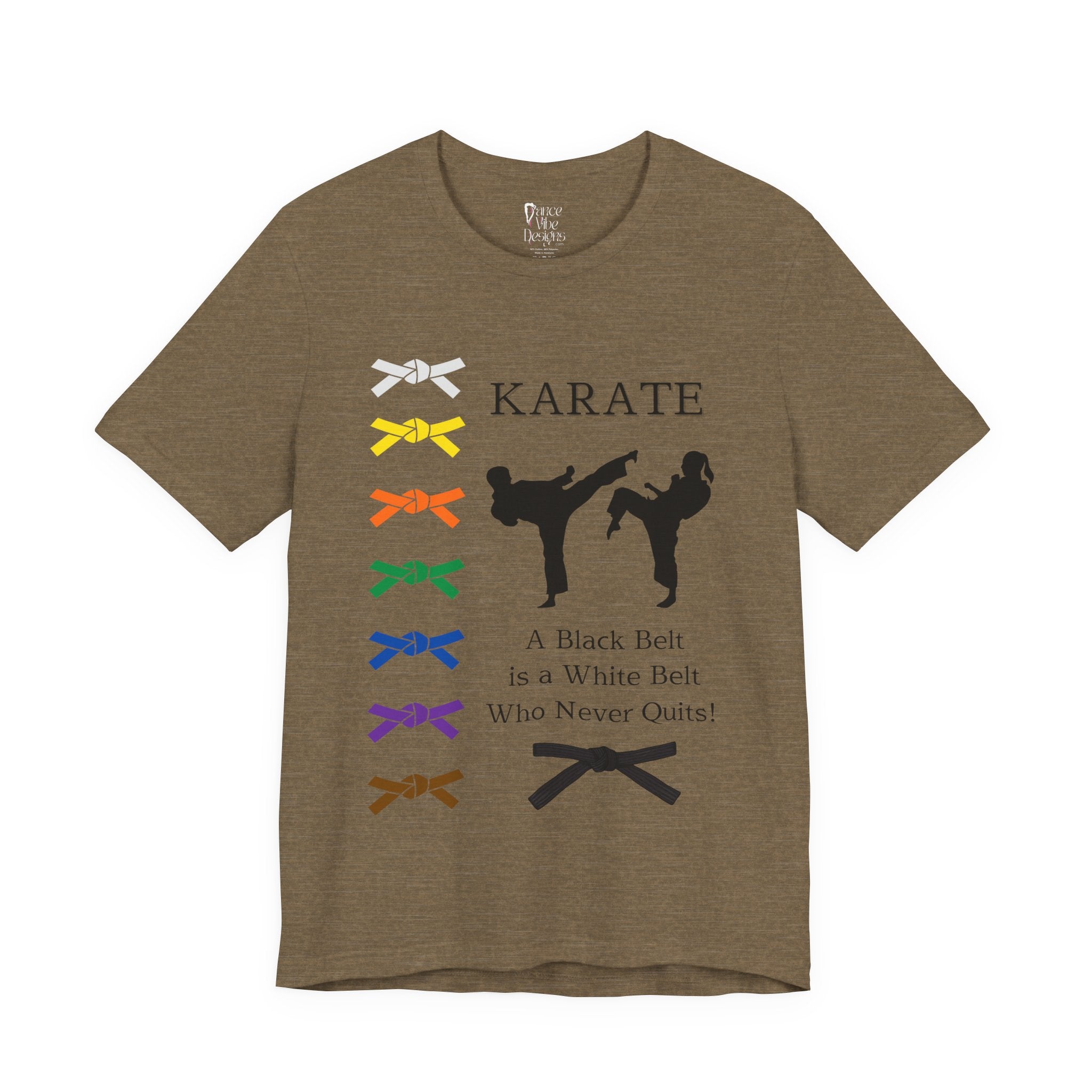 Adult Karate Belts Graphic T-Shirt