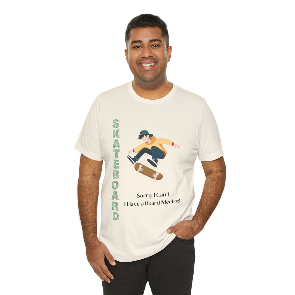 Adult Skateboard Male Graphic T-Shirt