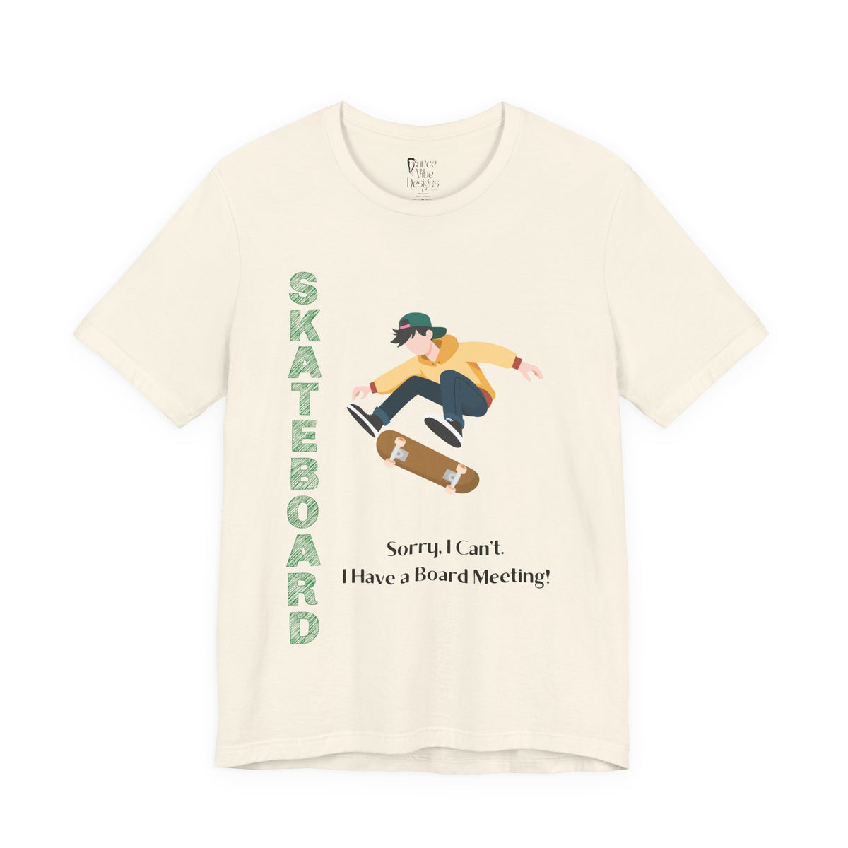 Adult Skateboard Male Graphic T-Shirt