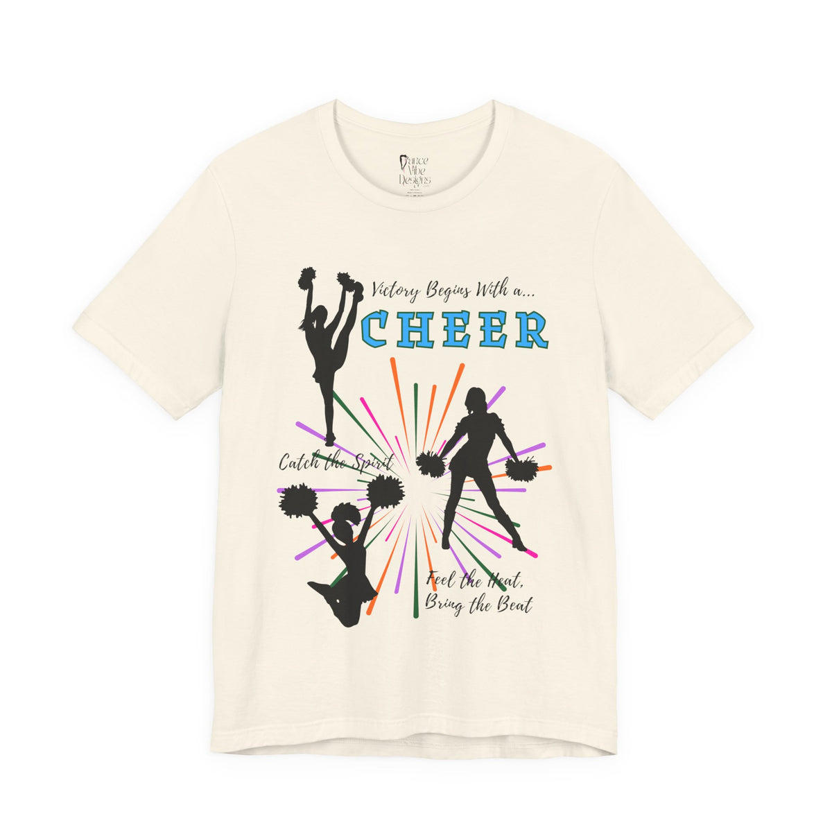 Adult Cheer Catch the Spirit Graphic T-Shirt