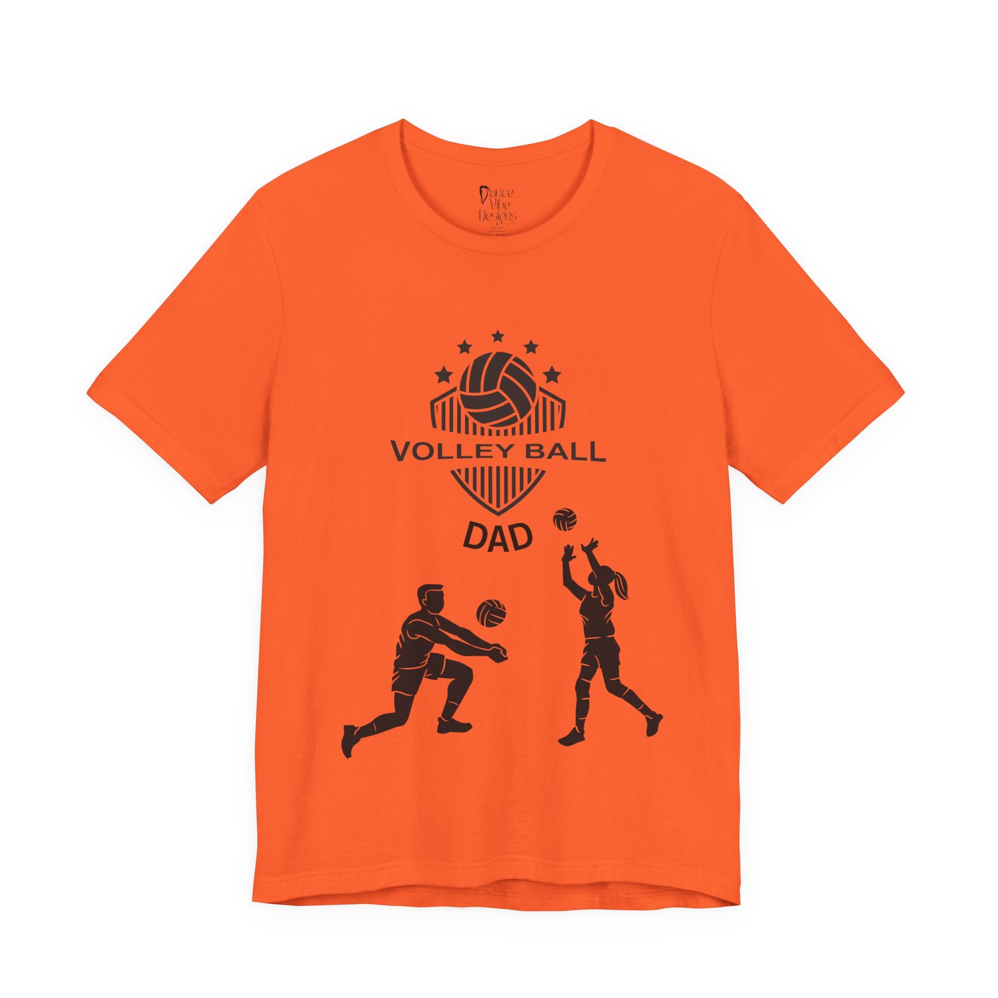 Adult Dad Volleyball Graphic T-Shirt