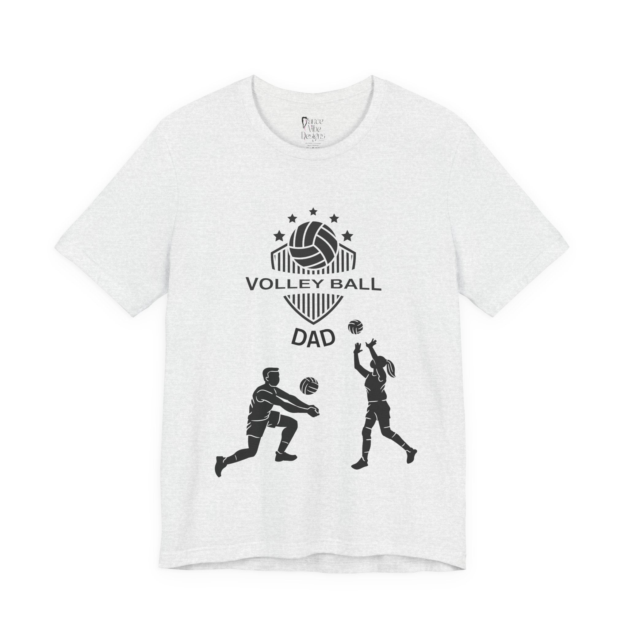 Adult Dad Volleyball Graphic T-Shirt