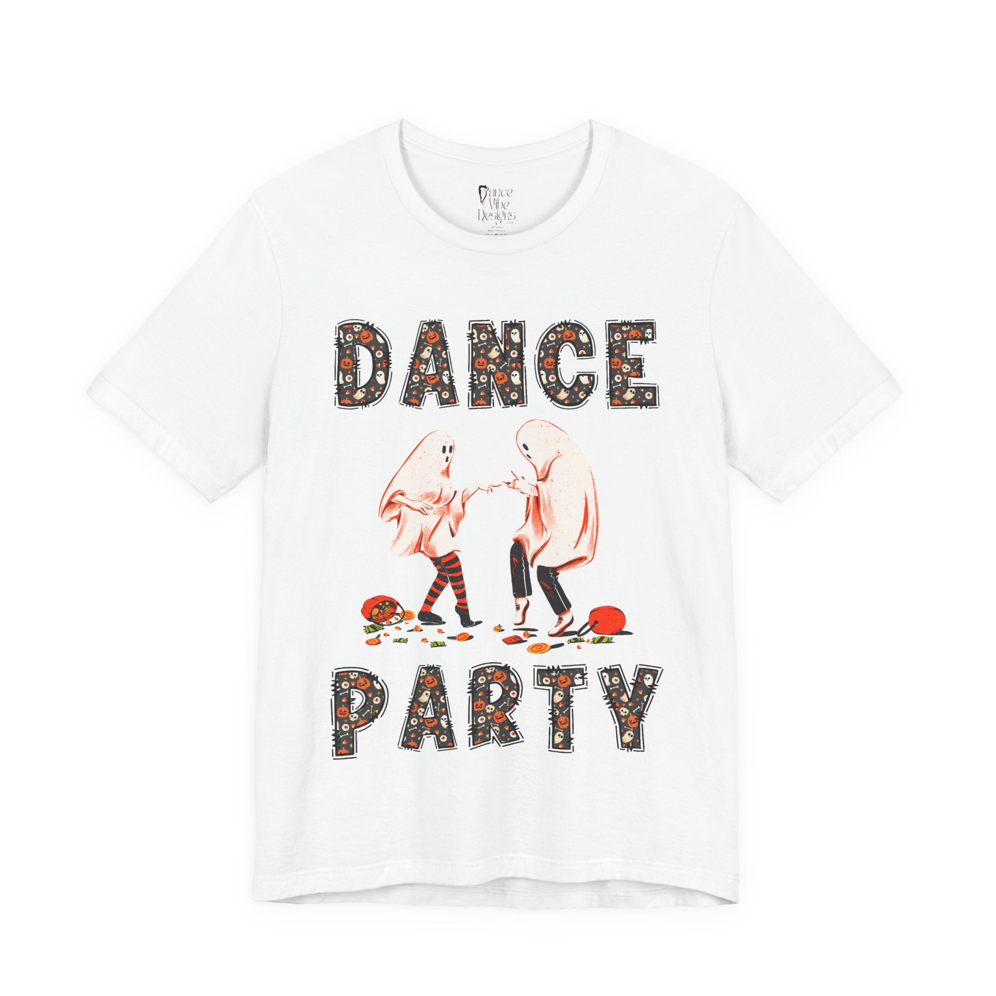 Adult Halloween Dance Party Graphic T-Shirt