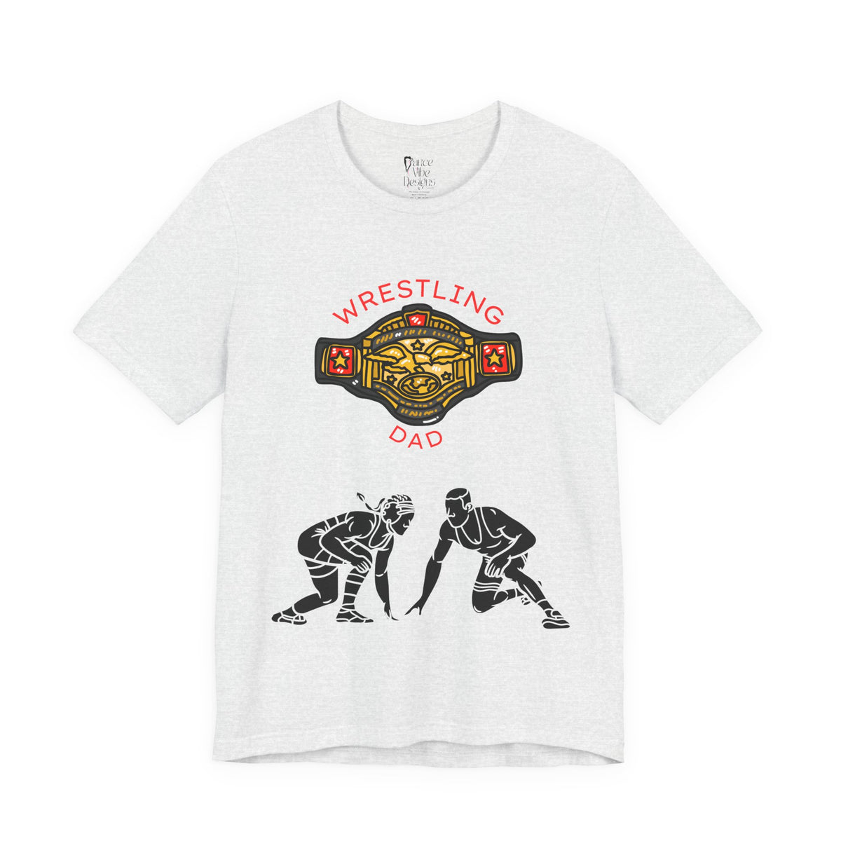 Adult Dad Wrestling Graphic T-Shirt