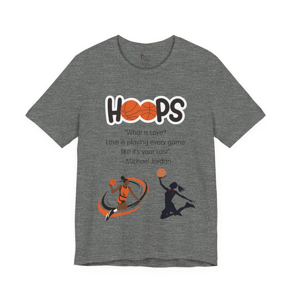 Adult Basketball Female Graphic T-Shirt