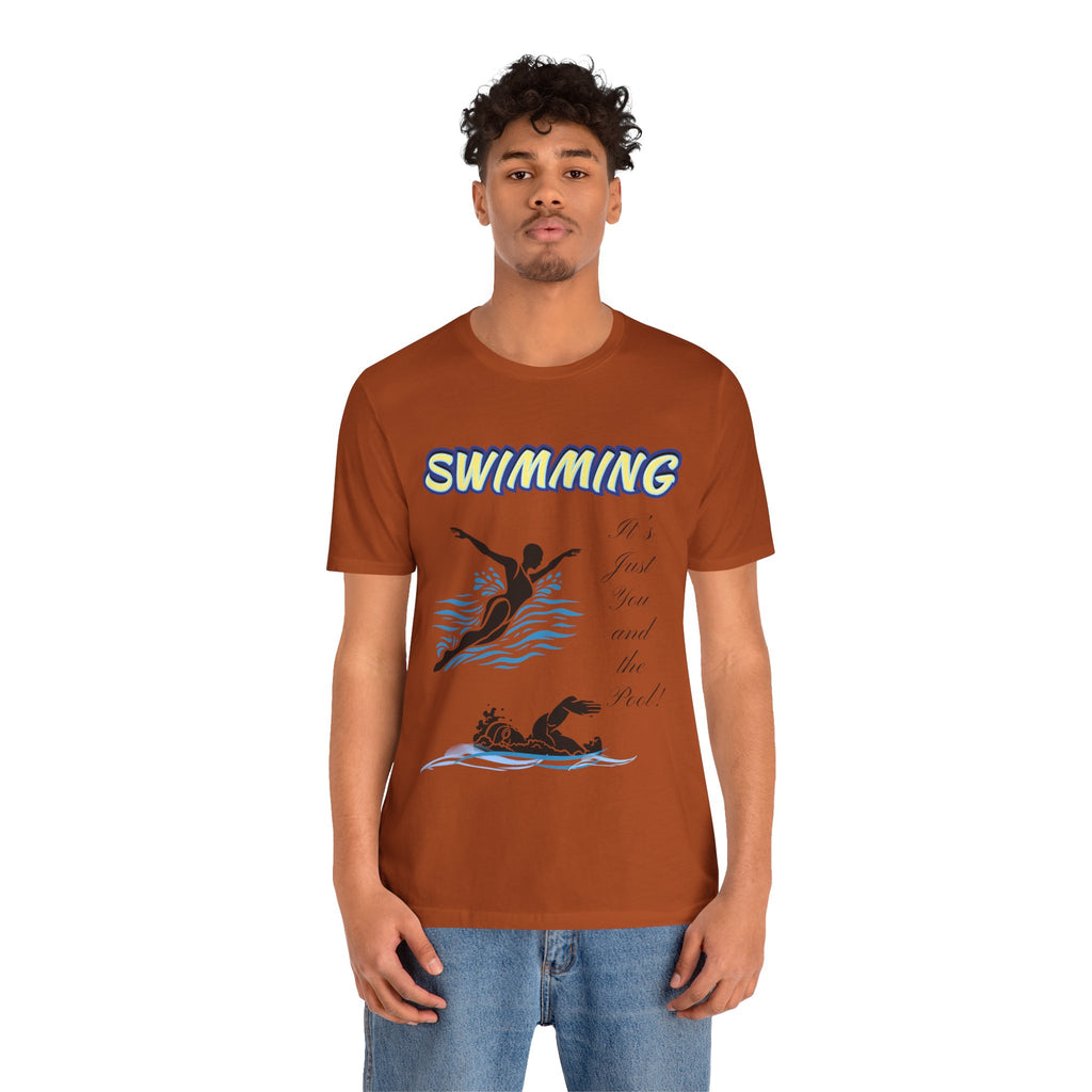 Adult Swim It's Just You and The Pool Graphic T-Shirt