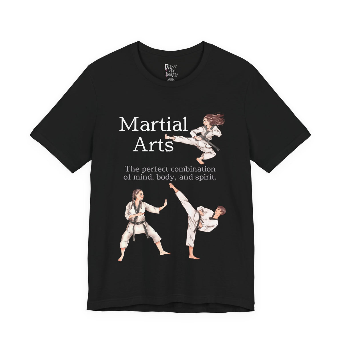 Adult Martial Arts Graphic T-Shirt